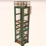 Steel Material Lifting Platform Manufacturer - New Condition Hydraulic Industrial Cargo