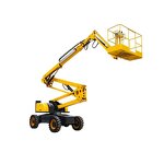 Portable Lifts Manufacturer - DY Retractable Tractor Trailer Manned Knuckle Arm