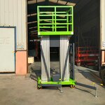 Dual Mast Lift Platform Factory - High Quality 10m Outdoor Aluminum Alloy Mobile 220v