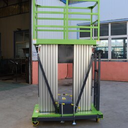 Electric Lifting Platform Supplier - 14m Double Column Aluminum Alloy for Cleaning