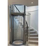 Passenger Home Lift Factory - 3 Persons 3 Floor Small Villa Circular Stair Lifts