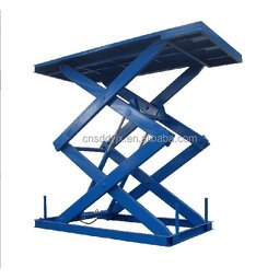 Electric Cargo Lift Platform Manufacturer - 4 Ton Metal Hydraulic Car Air Lift for Retail