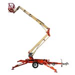 Portable Lifts Manufacturer - DY Retractable Tractor Trailer Manned Knuckle Arm