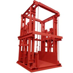 Electric Freight Elevator Factory - New Heavy-duty Cargo Material Vertical Lifting