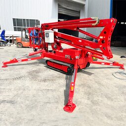 Mobile Telescopic Arm Lift Factory - New Arrival Electric 16 Meters Curved Fold