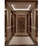 Passenger Home Lift Factory - 3 Persons 3 Floor Small Villa Circular Stair Lifts