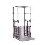 Guide Rail Cargo Elevator Supplier - DY 0.5~5 Ton Steel Structure Indoor Lifting