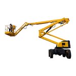 Trailer Mounted Boom Lift Manufacturer - 14-18m Bent Arm High-altitude Ladder Spider
