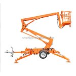 Sky Spider Cherry Picker Manufacturer - CE Certified 14m Tracked Automatic Leveling 380V