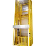 Electric Cargo Lift Machine Factory - New Vertical Goods with Steel Guide Rail