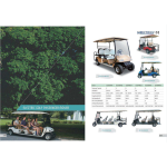 Electric Golf Cart Supplier - 6-Seater High Stability Quality