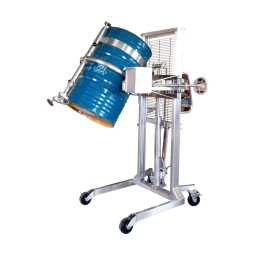 Electric Stacker with Paper Roll Clamp Supplier - 500kg Electric Drum Rotator Lifter