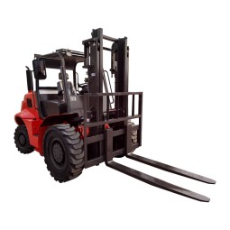 Diesel Forklift Manufacturer - DK50 5000KG 3 Full Free Masts 5 Ton Efficient