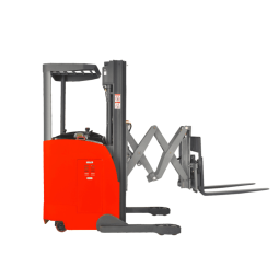 Electric Forklift Supplier - Warehouse Small 10m With Scissor 1.5-2ton Double Deep