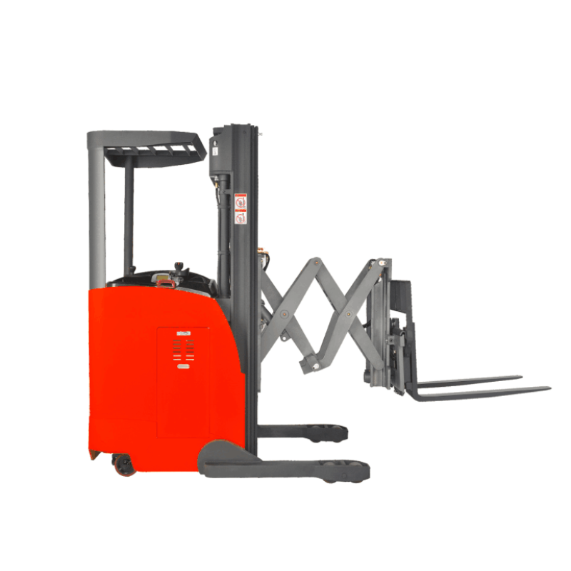 Electric Forklift Supplier - Warehouse Small 10m With Scissor 1.5-2ton Double Deep
