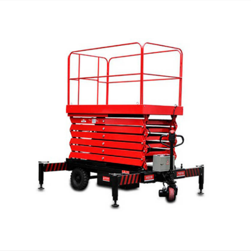 Portable Aluminium Work Platform Factory - 300-500kg Mini Mobile Scissor Type