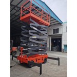 Portable Aluminium Work Platform Factory - 300-500kg Mini Mobile Scissor Type