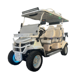 Utility Golf Cart Supplier - 72V Lithium Cool Big Wheels Lifted 6 Person