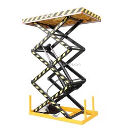 Electric Scissor Lift Table Factory - 1000kg Workshop AC Powered
