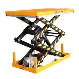 Electric Scissor Lift Manufacturer - 1000kg Hydraulic Double Scissor