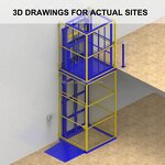 Home Elevator Factory - 500kg 3 Storeys Indoor Electric