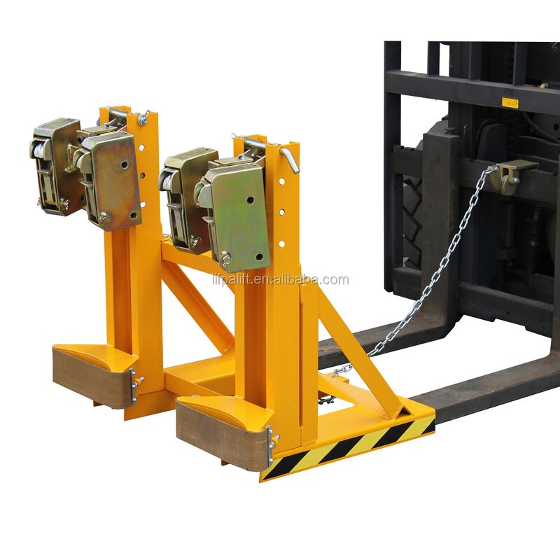 Drum Lifter Manufacturer - Automatic Forklift Mounted