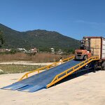 Yard Ramp Factory - 10.0 Tons Portable Steel for Forklift