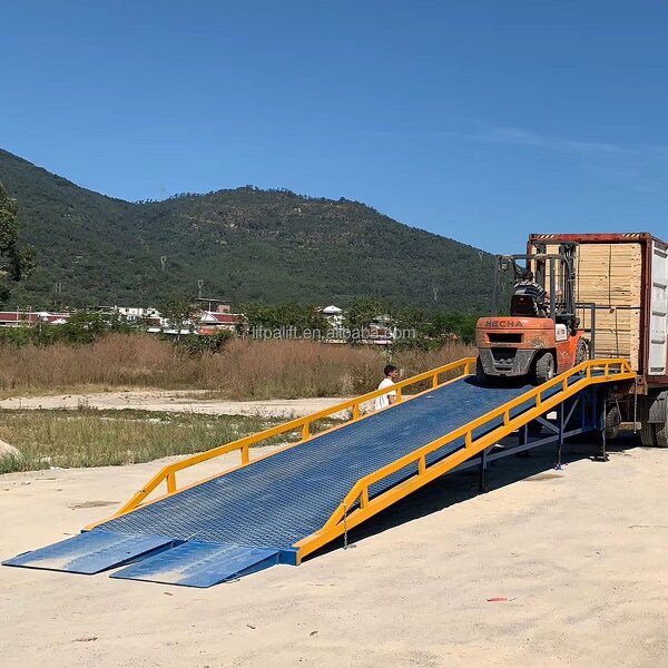 Yard Ramp Factory - 10.0 Tons Portable Steel for Forklift