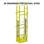 Home Elevator Manufacturer - 500kg 3 Storeys Indoor Electric