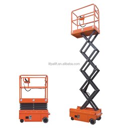 Scissor Lift Manufacturer - 300kg Compact Battery Hydraulic