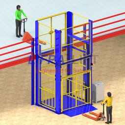 Mezzanine Lift Manufacturer - 3000kg Warehouse Hydraulic Access