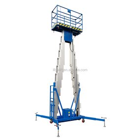 Vertical Mast Lift Factory - Portable 200kgs Electric Push Around
