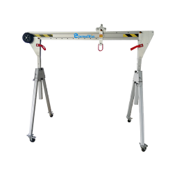 Portable Gantry Crane Factory - Aluminum Folding 1ton Adjustable