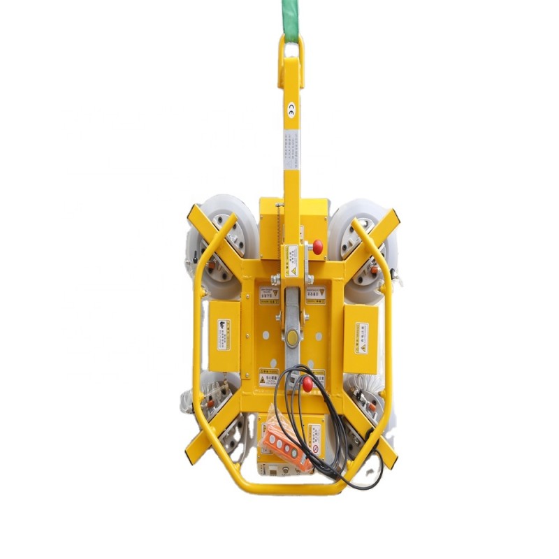 Glass Vacuum Lifter Factory - CE 400 Kg 4 Suckers Electric
