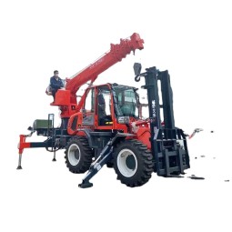 Telescopic Forklift Factory - 3.5ton Boom Truck Crane