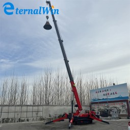 Spider Crane Manufacturer - 3Ton Electric Hydraulic Folding