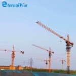 Tower Crane Manufacturer - 8-10ton 80m Luffing Jib Fast