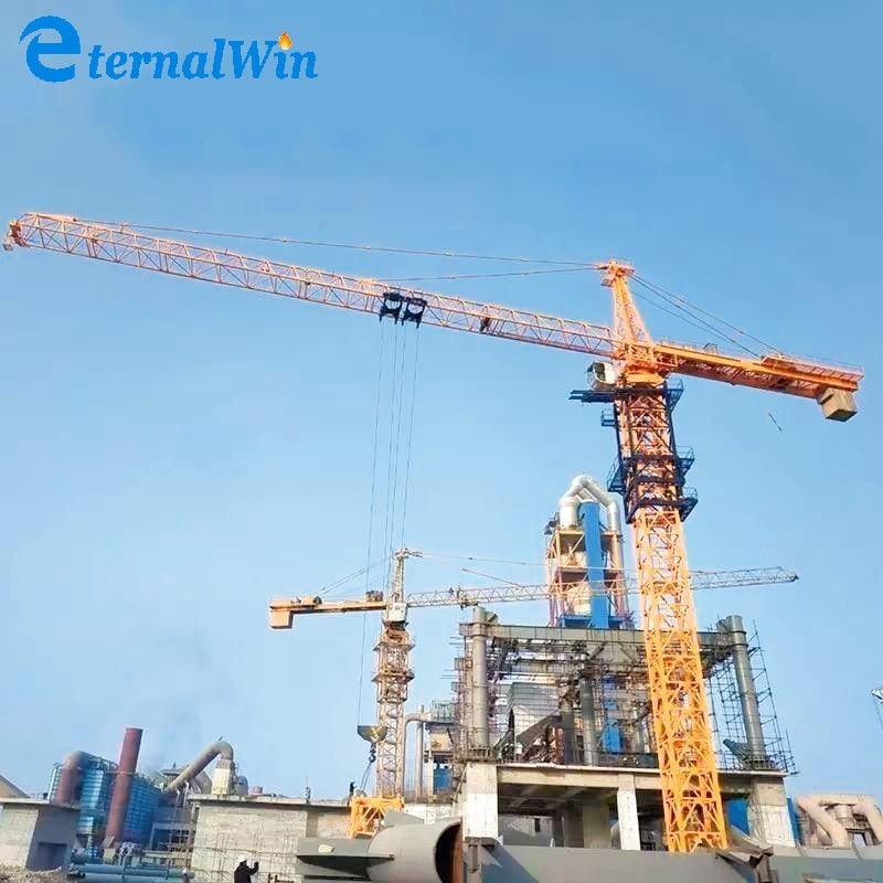 Tower Crane Manufacturer - 8-10ton 80m Luffing Jib Fast