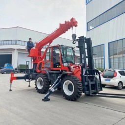 Tail Crane Manufacturer - Hydraulic Mounted on Forklift