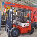 Truck Crane Factory - Four Wheels Multi Function Forklift