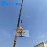 Glass Vacuum Lifter Factory - CE 400 Kg 4 Suckers Electric