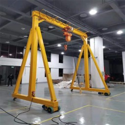Mobile Gantry Crane Factory - 1t Foldable Aluminum Mini Portal