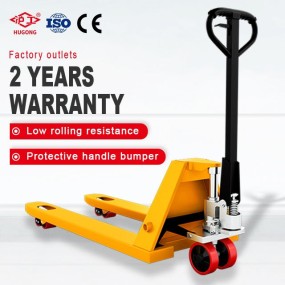 Hand Pallet Truck with Scale Manufacturer - Hot Sale Manual Long Stacking