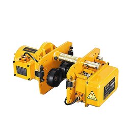 Four Wheel Chain Hoist Trolley Manufacturer - GCT 1-10 Ton Hand Push Track Roller