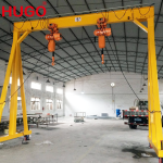 Small Shipyard Mobile Single Girder Gantry Crane Manufacturer - 3m 2 Ton Portable