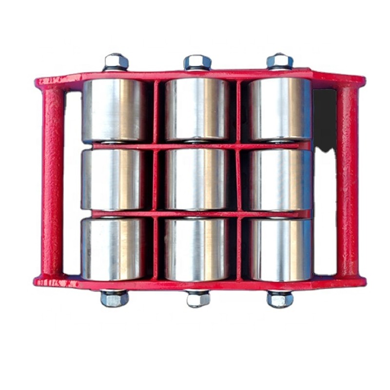 Tank Trolley Supplier - 6ton Machine Moving Equipment Roller Skates Cargo