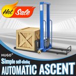 Semi Electric Stacker Manufacturer - Small Self Load 500kg Portable