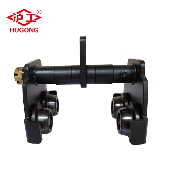 Single Rail Hand Manual Trolley Supplier - 2 Ton 4 Wheels