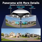 Outdoor Security Camera Factory - IP66 Wireless 4K Dual