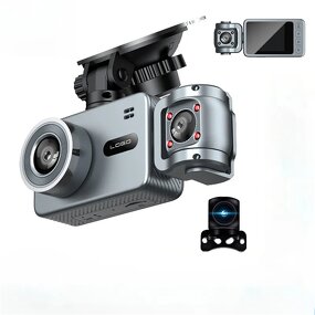 3 Lens Dash Cam Manufacturer - 2K WiFi Car DVR Recorder